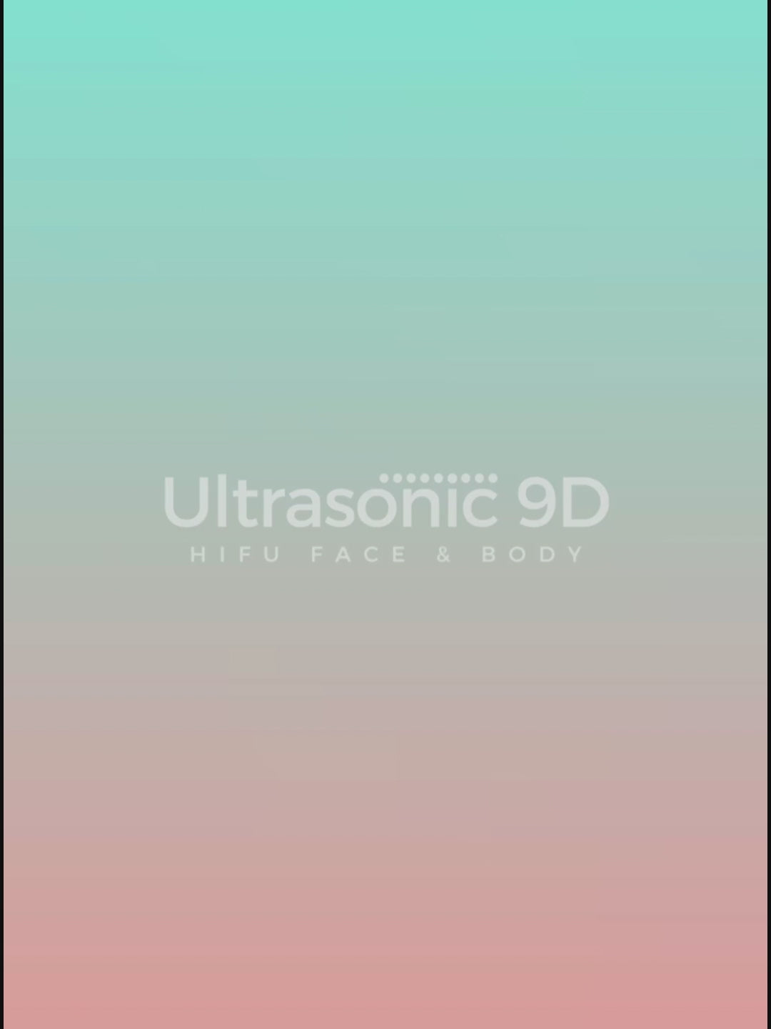 Ultrasonic 9D · Lifting Facial